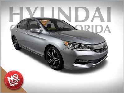 2017 Honda Accord EX-L V6 4DR Sedan W/NAVI And Honda Sensing