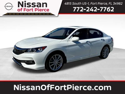 2017 Honda Accord EX-L V6 4DR Sedan