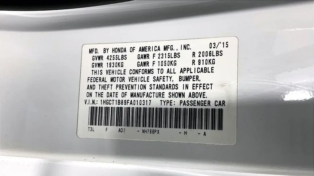 2015 Honda Accord EX-L