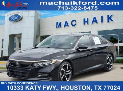Photo of a 2018 Honda Accord Sport 4DR Sedan (1.5T I4 Cvt) for sale