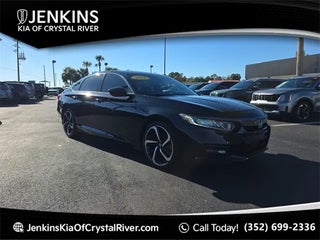2018 Honda Accord with Crystal Black Pearl Exterior
