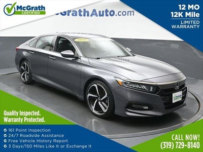 2020 Honda Accord Sport 4DR Sedan (1.5T I4 Cvt)