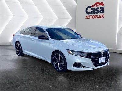 Photo of a 2021 Honda Accord Sport 4DR Sedan (1.5T I4 Cvt) for sale