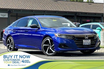 Photo of a 2021 Honda Accord Sport 4DR Sedan (1.5T I4 Cvt) for sale