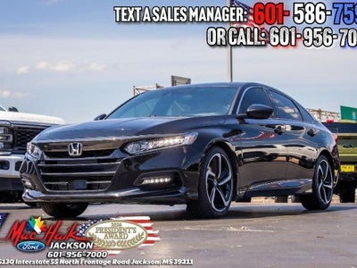 2020 Honda Accord Sport 4DR Sedan (1.5T I4 Cvt)