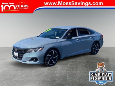 2021 Honda Accord Sport 4DR Sedan (1.5T I4 Cvt)