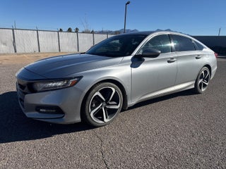 2018 Honda Accord with Lunar Silver Metallic Exterior