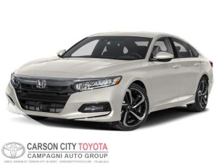 2020 Honda Accord with White Exterior