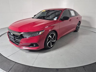 2021 Honda Accord Sport 4DR Sedan (1.5T I4 Cvt)