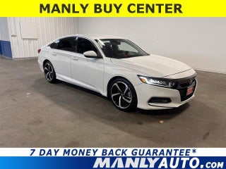 2018 Honda Accord with Platinum White Pearl Exterior