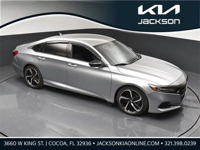 Photo of a 2021 Honda Accord Sport 4DR Sedan (1.5T I4 Cvt) for sale