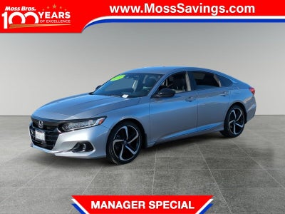 2022 Honda Accord Sport 4DR Sedan (1.5T I4 Cvt)