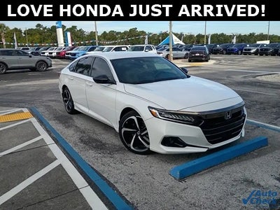 2022 Honda Accord Sport 4DR Sedan (1.5T I4 Cvt)
