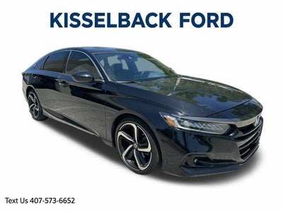 2022 Honda Accord Sport 4DR Sedan (1.5T I4 Cvt)