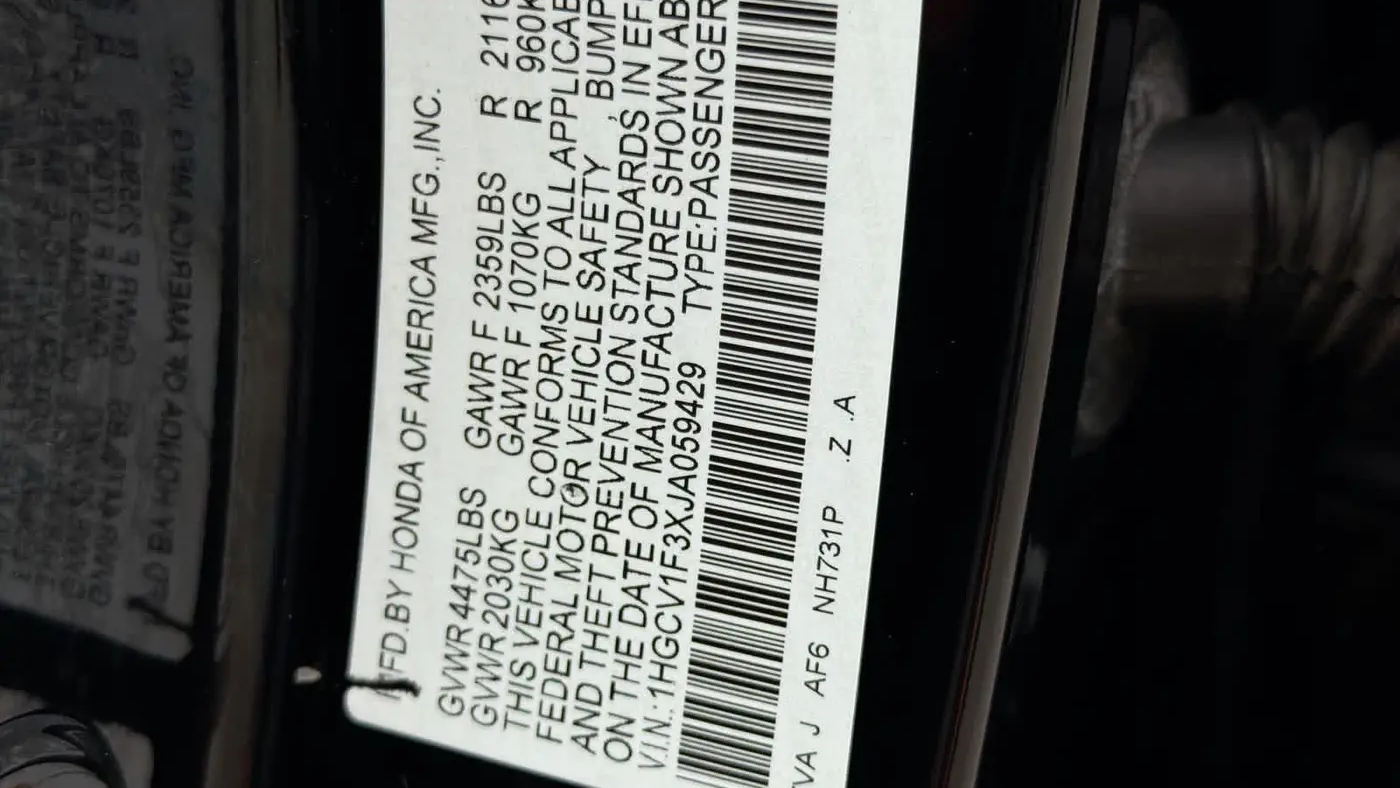 2018 Honda Accord Sport