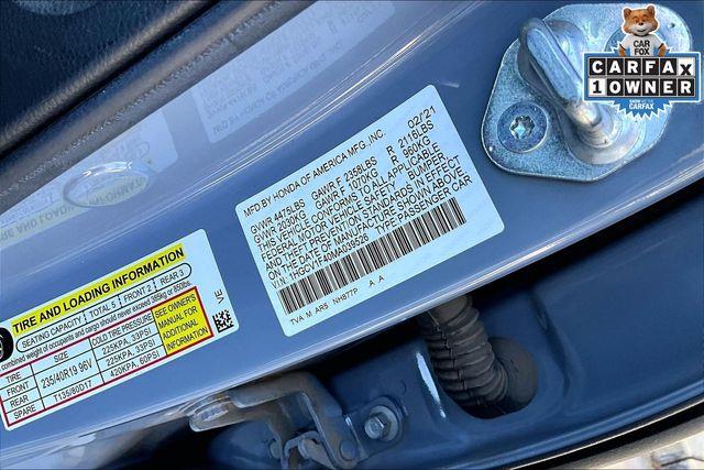 2021 Honda Accord - $26,873