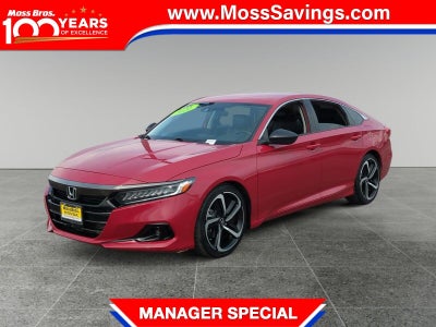 2021 Honda Accord Sport Special Edition 4DR Sedan