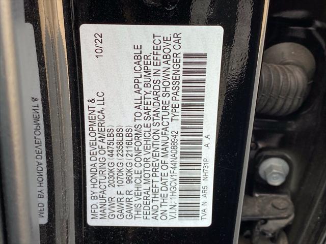 2022 Honda Accord - $26,284