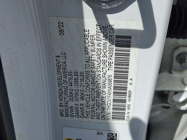 2022 Honda Accord - $23,594