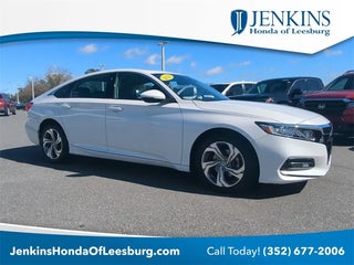 2020 Honda Accord with Platinum White Pearl Exterior