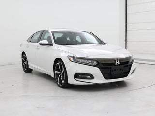 2020 Honda Accord with Platinum White Pearl Exterior