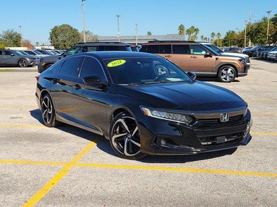2021 Honda Accord Sport 4DR Sedan (2.0T I4 10A)