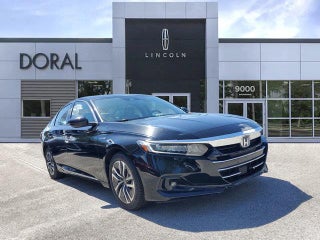 2021 Honda Accord Hybrid with Crystal Black Pearl Exterior