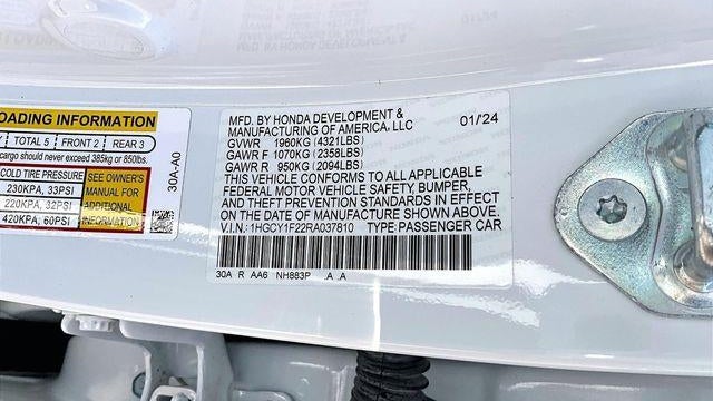 2024 Honda Accord LX