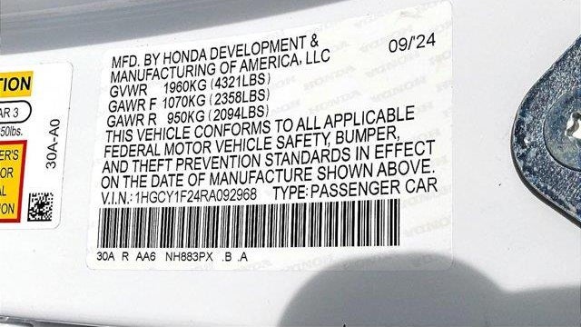 2024 Honda Accord LX