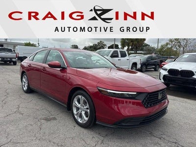 Photo of a 2025 Honda Accord LX 4DR Sedan for sale