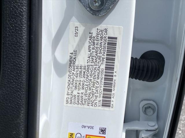 2023 Honda Accord - $23,850