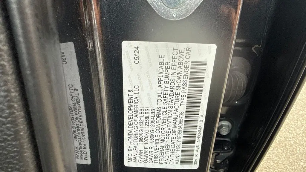 2024 Honda Accord EX