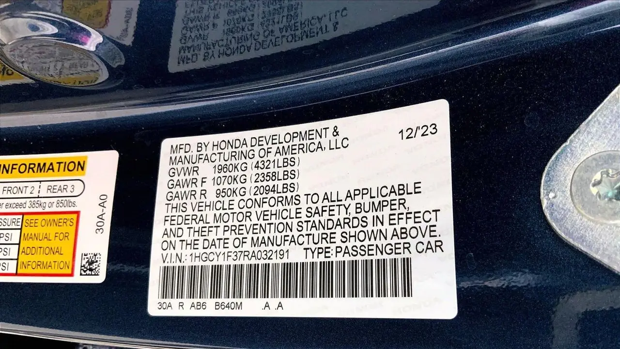 2024 Honda Accord EX