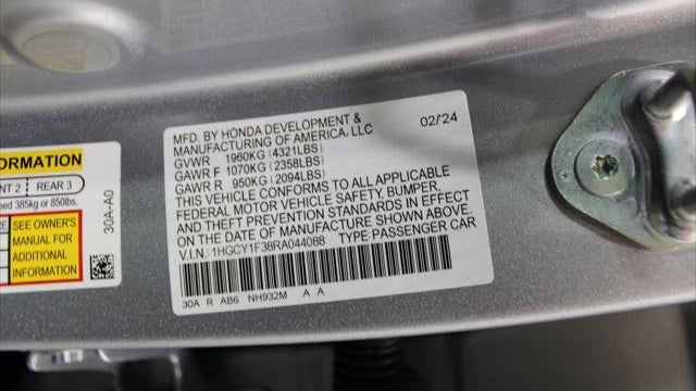 2024 Honda Accord EX