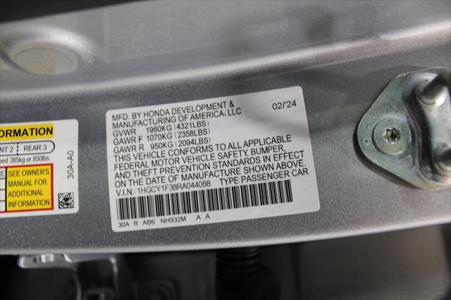2024 Honda Accord - $25,597