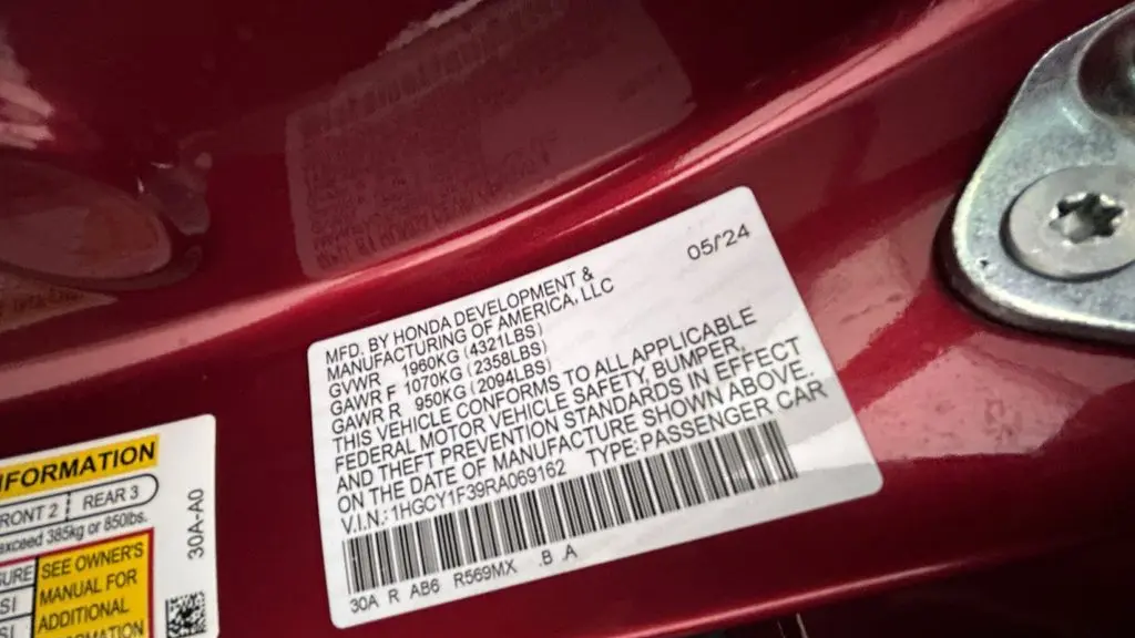 2024 Honda Accord EX