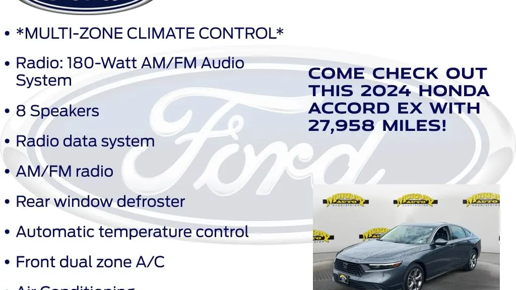 2024 Honda Accord EX