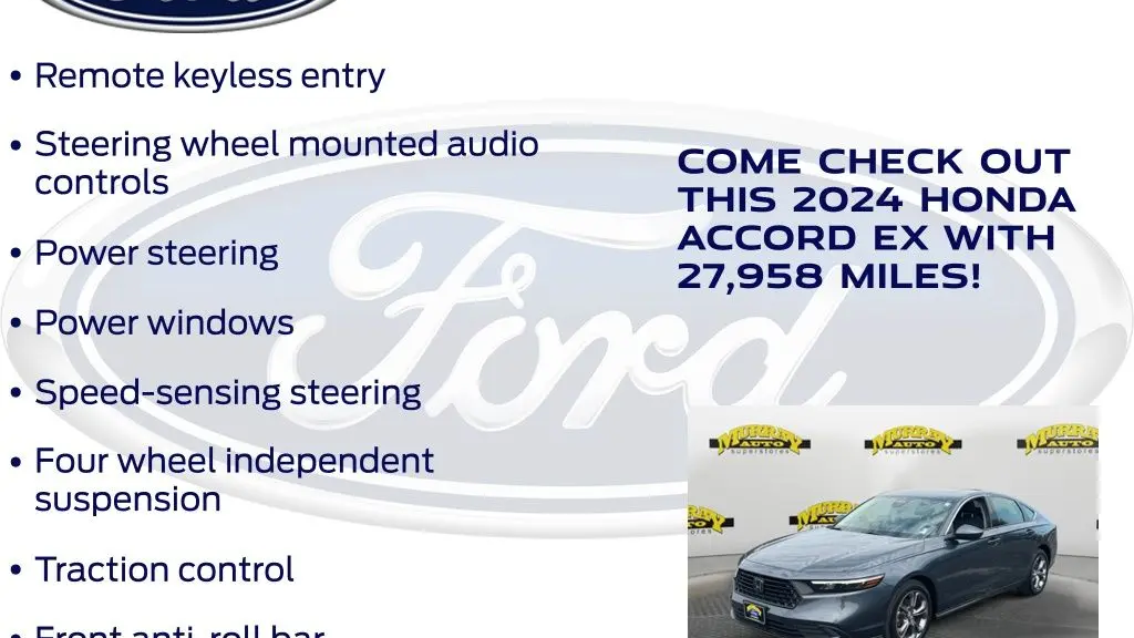 2024 Honda Accord EX