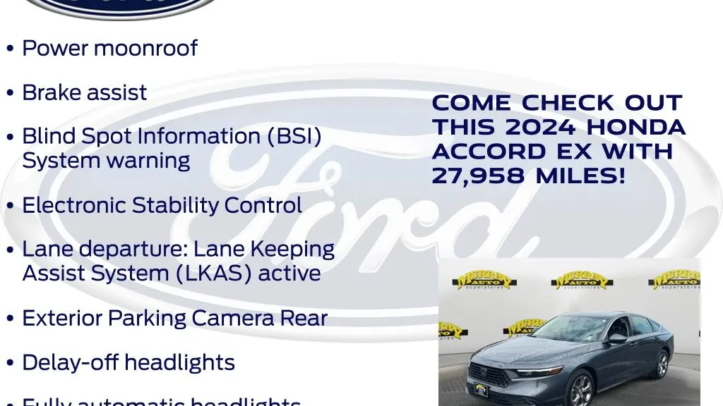 2024 Honda Accord EX