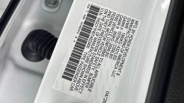 2026 Honda Accord SE