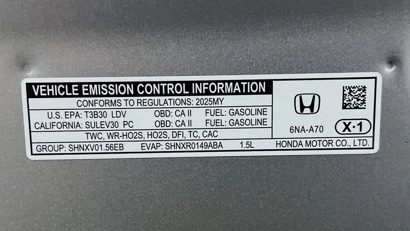 2025 Honda Accord SE