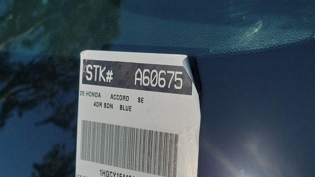 2025 Honda Accord SE