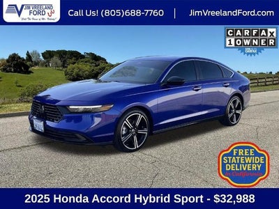 Photo of a 2025 Honda Accord Hybrid Sport 4DR Sedan for sale