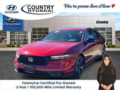 Photo of a 2024 Honda Accord Hybrid Sport 4DR Sedan for sale