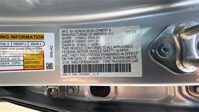 2025 Honda Accord Hybrid Sport