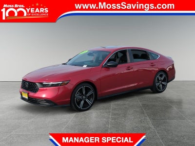2024 Honda Accord Hybrid Sport 4DR Sedan