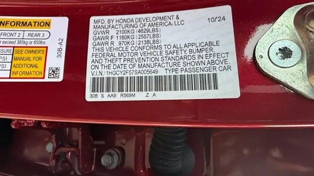 2025 Honda Accord Hybrid Sport