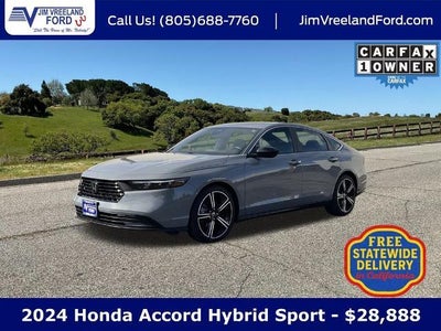 2024 Honda Accord Hybrid Sport 4DR Sedan