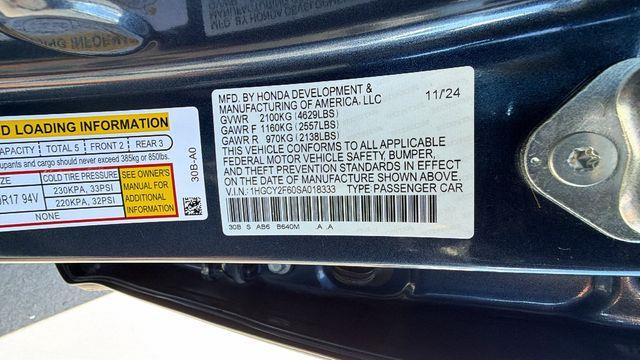 2025 Honda Accord - $33,995