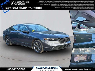 2023 Honda Accord Hybrid EX-L 4DR Sedan